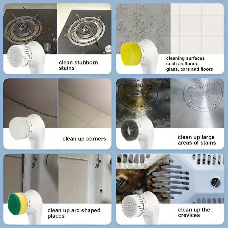 Multifunctional Electric Cleaning Brush