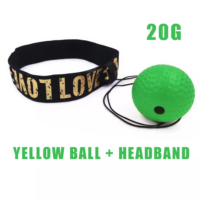 Boxing Reflex Ball Headband